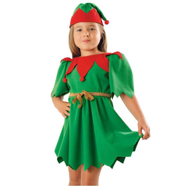 Kostým pre dievča - Detský outfit Elf Elf Elf 110/116