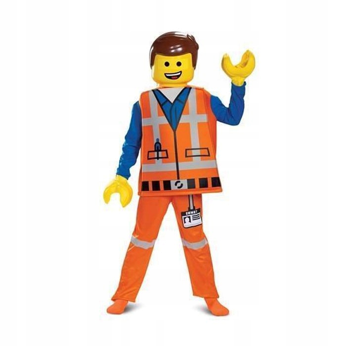 Kostým pre chlapca- Lego kostýmné dobrodružstvo Emmet Deluxe 4-6 rokov s/p