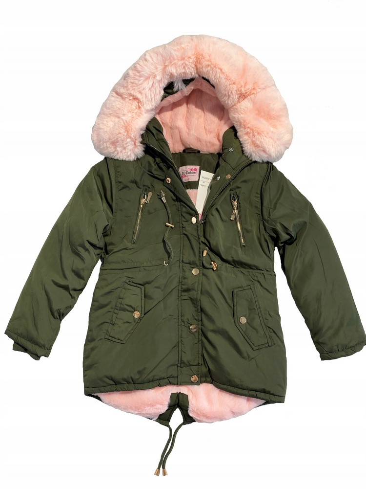 Detská bunda - Parka módna zbierka bunda 128