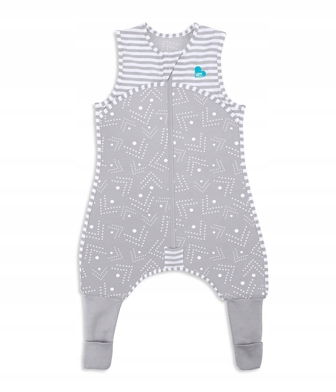 Pyžamo, župán - Onesie (kombinézy) Láska snívať veľkosť 86 šedá, viacnásobná