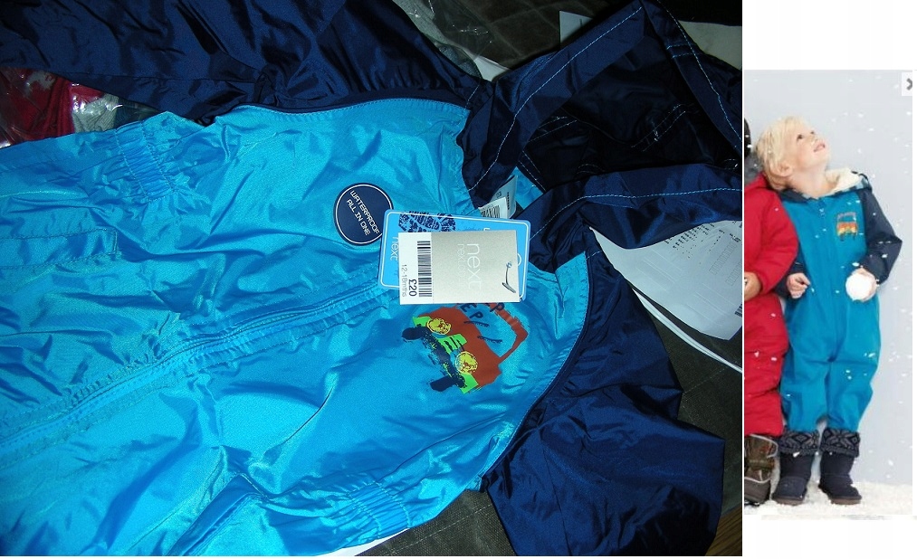 Detská kombinéza - Naxt 104 Navy Blue, Blue, Multi -Colored Propacy