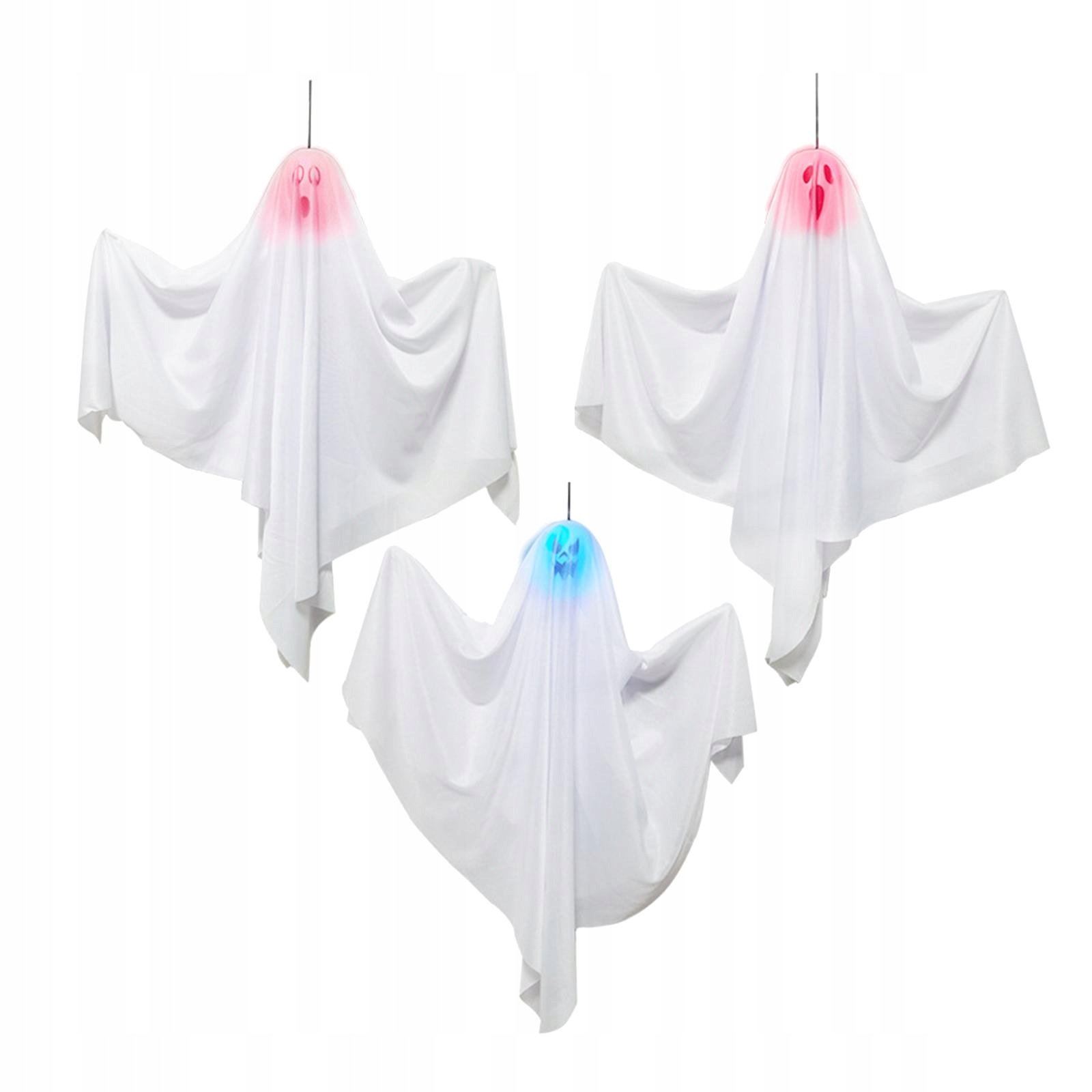 o-3x Halloween závesné svetlá rekvizity pre