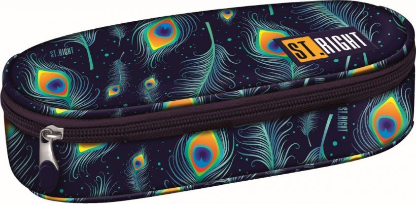 Školský peračník - Studized Cencil Case PC01 St. Right Peacock 7607