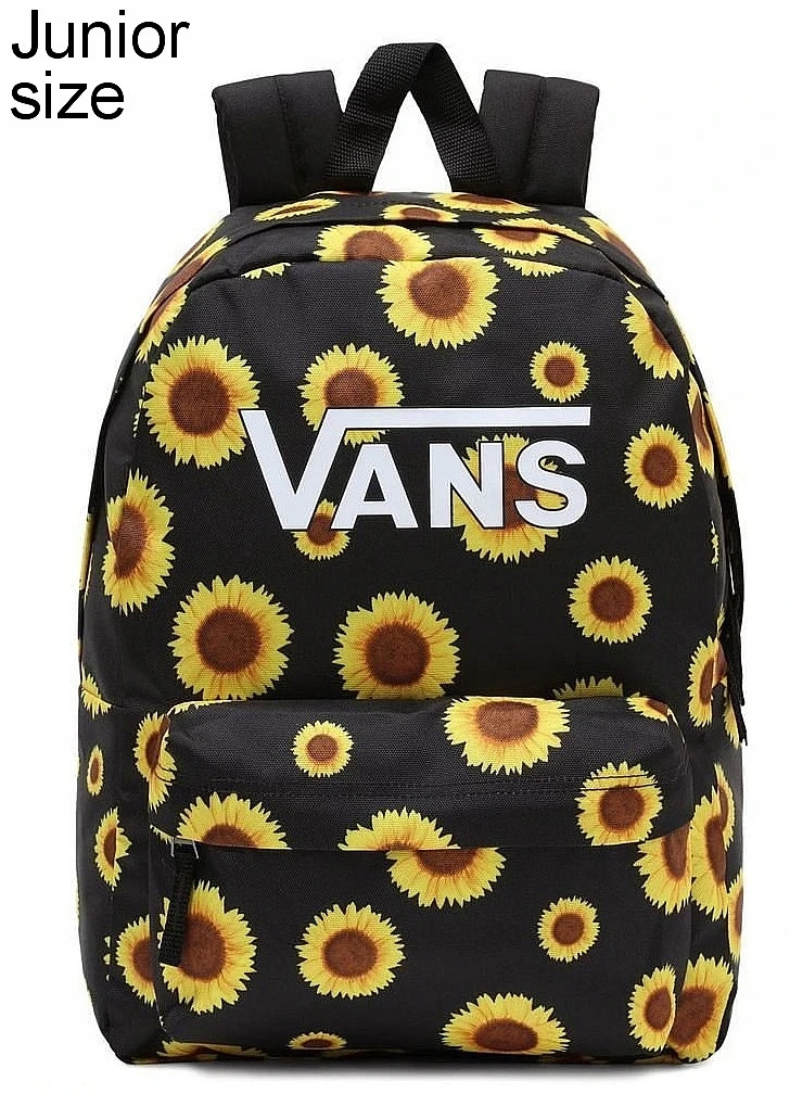 Multi -Chamber School Backpack Vans Black, Multi -Colored 18 L