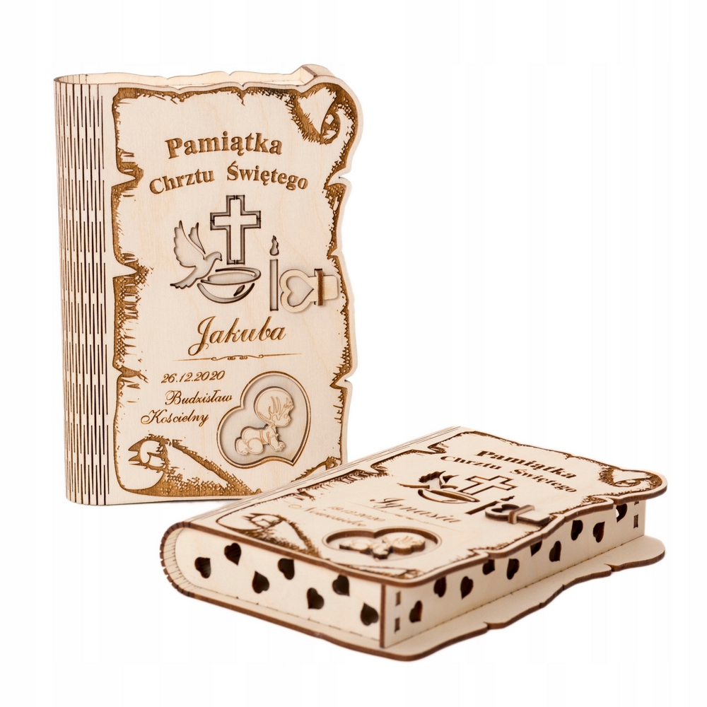 Box peňazí - suvenír krstu