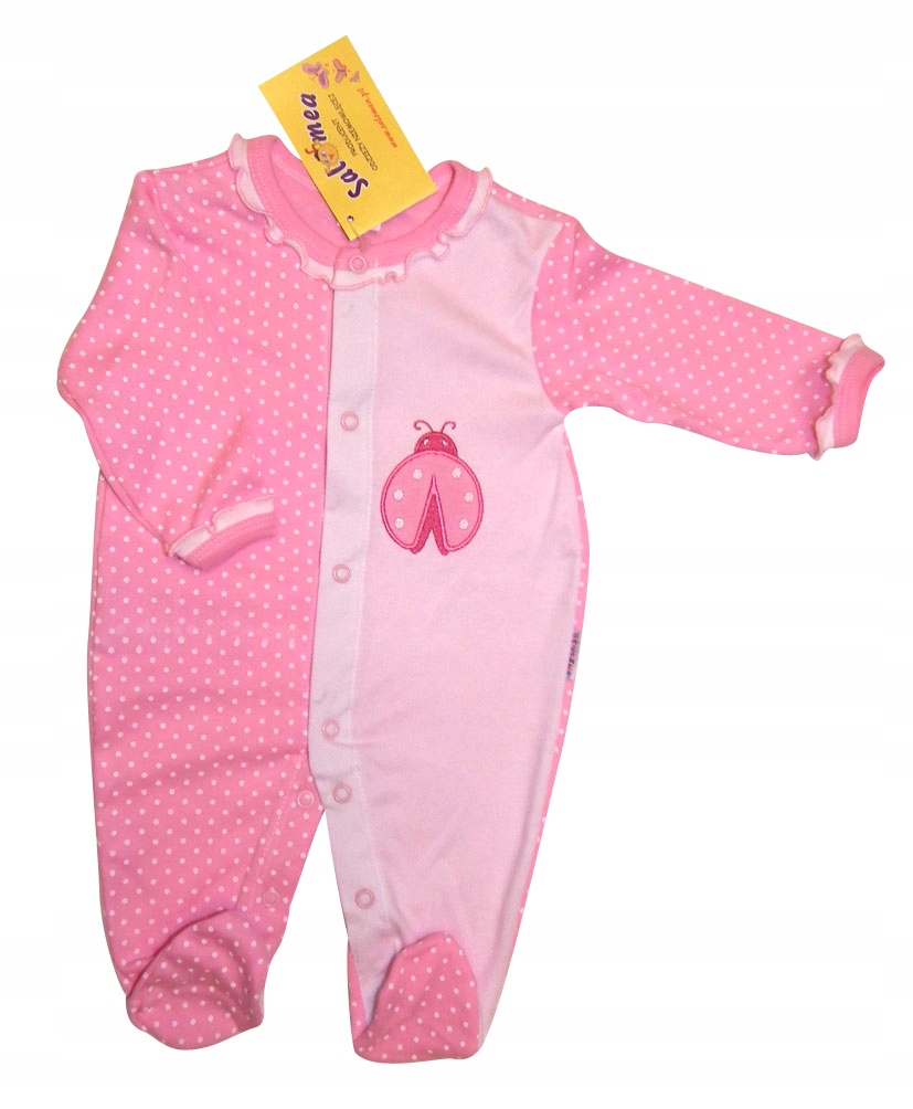 Dojčensky overal - PAJACYK SALOMEA 68 PINK