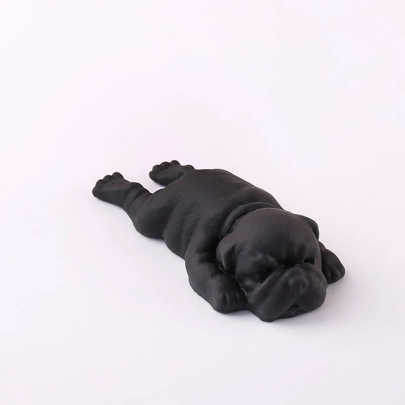 squishy bulldog Mops Hračky pre psov Dekompresný Silikón Bulldog Soft Animal Squ