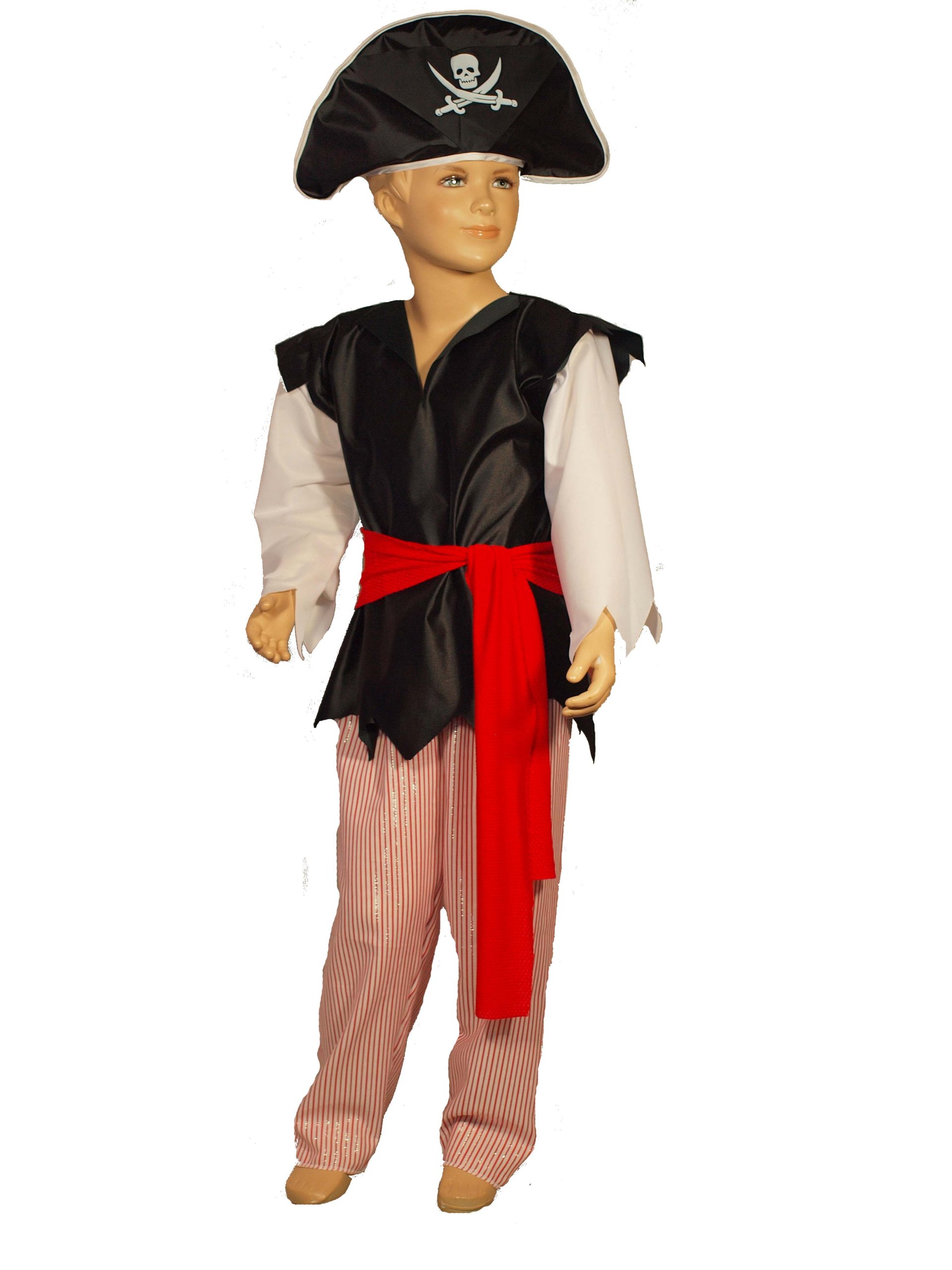 Kostým pre chlapca- Piratester Outfit Korsarz Jack 122-128 Sea Wolf