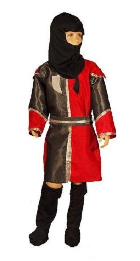 Kostým pre chlapca- Komtýmy Pánsky bojovník Hero 122-128 erb