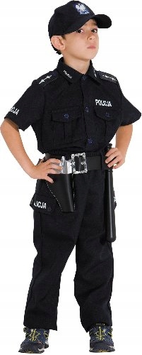 Kostým pre chlapca- Poľský policajt Outfit R116 Karneval policajt R116