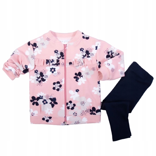 Detský komplet - Detská súprava Poľsko 68 NAVY BLUE, PINK 2 PCS.