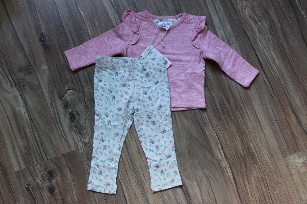 Detský komplet - Detská sada Pocopiano 74 Pink 2 PCS.
