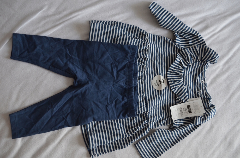 Detský komplet - Detská súprava Cool Club 62 Navy Blue 2 PCS.