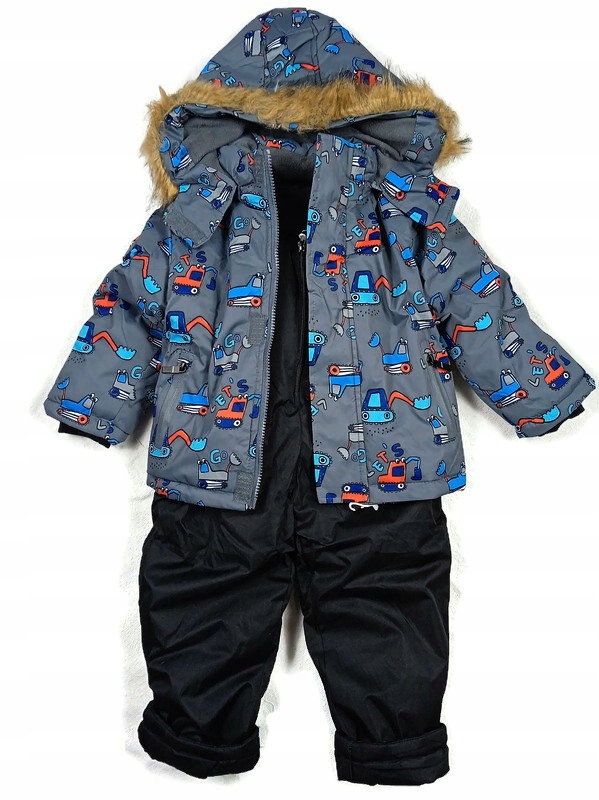 Detská kombinéza - Zimné kombinézy Xu Kids 122 Multicolor