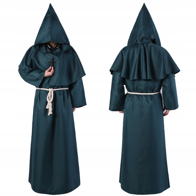 Kostým čarodejníka, cosplay kostým kňaza