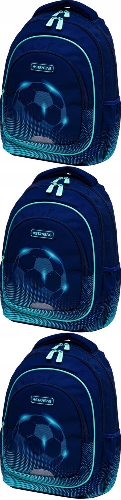 Trojkomorový batoh Astra Astrabag Football Light AB330, 20l