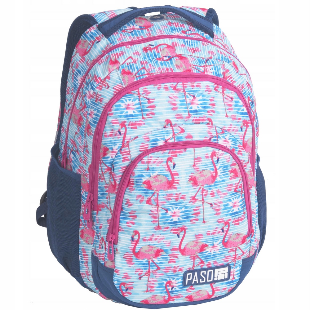 Školský batoh pre dievčatá s motívom Flamingo