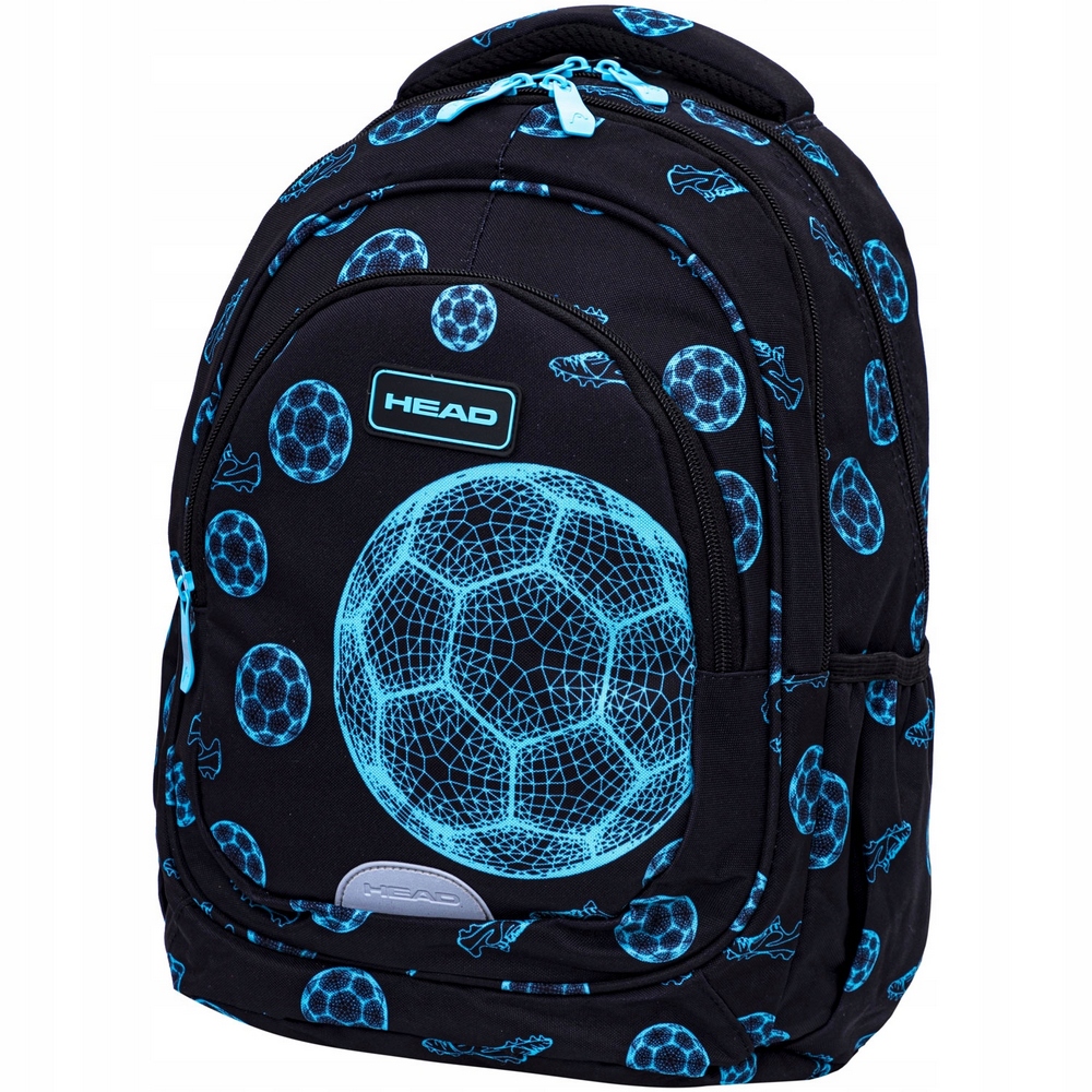 Školský batoh HEAD FOOTBALL FAN s 3 komorami pre malých futbalistov